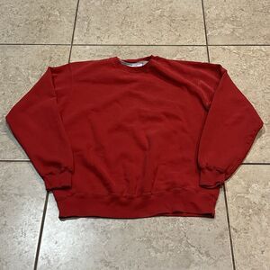 Champion‎ Eco Authentic Men's: Large Faded Red Sweater Crewneck